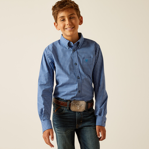 Camisa ARIAT Pro Series Perrin Classic Fit para niño 10048654