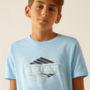 Camiseta retro de rayas hexagonales para niño ARIAT 10051432