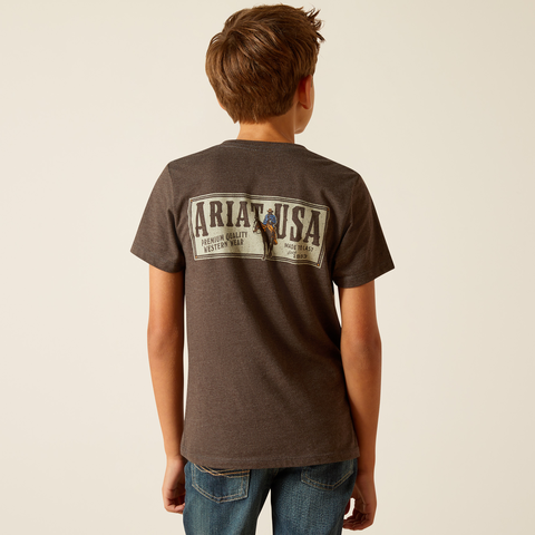 Camiseta de manga corta Rider Label para niño de ARIAT 10051433