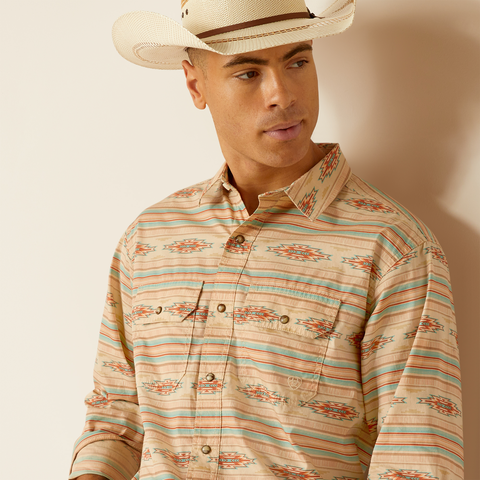 ARIAT Men's Hezekiah Retro Ls Shirt 10048492