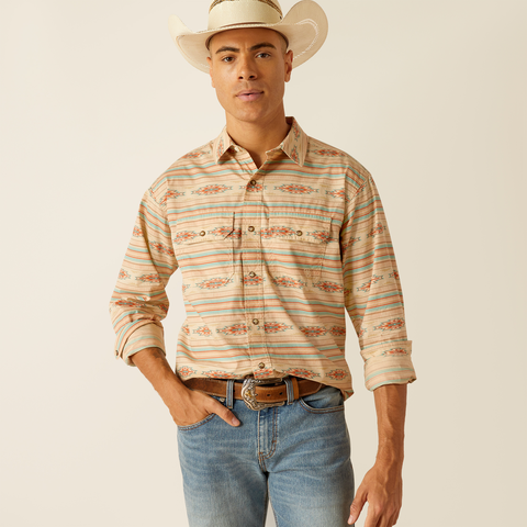 ARIAT Men's Hezekiah Retro Ls Shirt 10048492