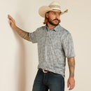 Polo estampado de manga corta Charger 2.0 de ARIAT para hombre 10048530