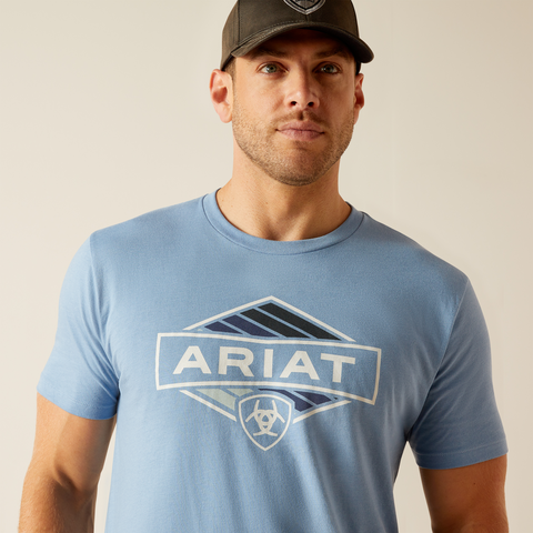 ARIAT MEN'S Retro Hx Stripe T-Shirt 10051449