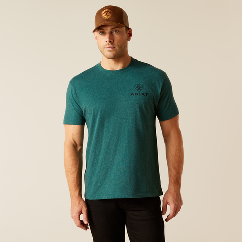 ARIAT Men's Abilene Shield SS TShirt 10051455