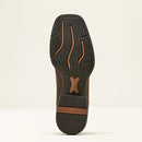 Bota vaquera deportiva de exterior ARIAT para hombre con punta cuadrada ancha 10061187