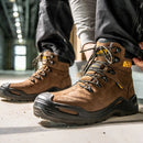 DEWALT Men's Scarsdale Waterproof, Nubuck Leather, Composite Safety Toe Work Boot