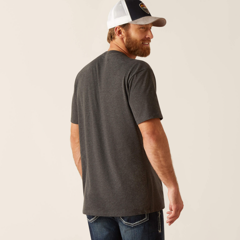 Camiseta vaquera con matrícula de ARIAT para hombre 10047881