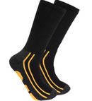 CATERPILLAR MEN'S Half Cushion Crew Socks 2-PK 43CT424358TD