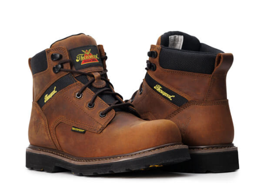 THOROGOOD Men's JOB-SITE SERIES – 6″ Waterproof Round Composite Toe 804-4143