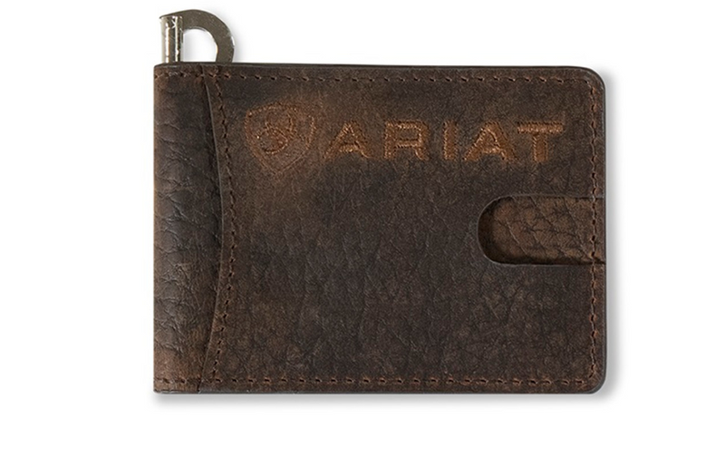 ARIAT BI-FOLD MONEY CLIP WALLET A3554602