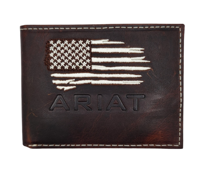 ARIAT BIFOLD AMERICAN FLAG A3553834