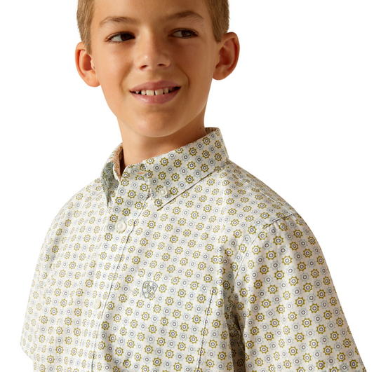 Camisa de manga corta Eduardo para niño ARIAT 10051407