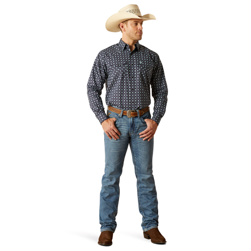ARIAT Men's Everly Long Snap Sleeve Shirt 10051351