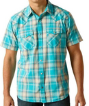 ARIAT Men's Howard Retro Snap Short Sleeve Shirt 10051305