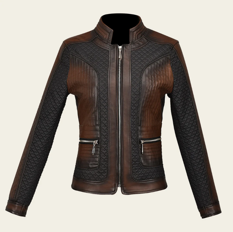CUADRA Women's Genuine Leather Lamb Jacket JC245