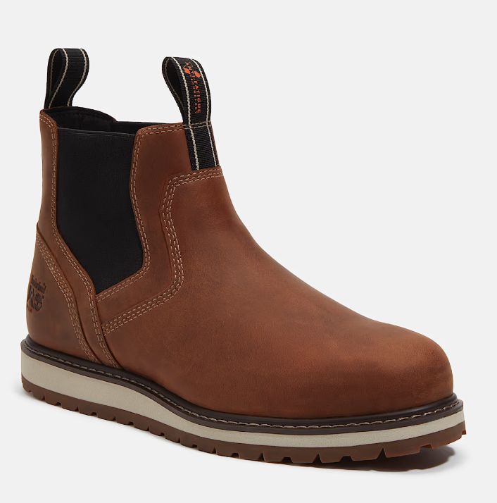 TIMBERLAND PRO Men's Irvine Wedge Chelsea Soft Toe Work Boot TB0A66BUEM4