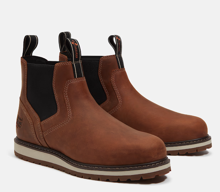 TIMBERLAND PRO Men's Irvine Wedge Chelsea Soft Toe Work Boot TB0A66BUEM4