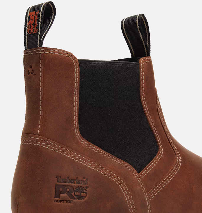 TIMBERLAND PRO Men's Irvine Wedge Chelsea Soft Toe Work Boot TB0A66BUEM4