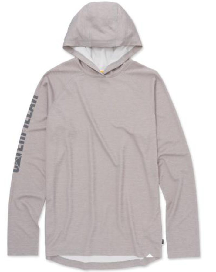 CATERPILLAR Men's Lightweight Cooling Hooded L/S Tee 1010210