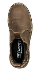 CARHARTT Women's Millbrook Water Resistant Romeo Wedge Boot, Dark Brown