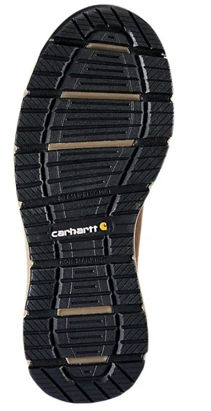 CARHARTT Women's Millbrook Water Resistant Romeo Wedge Boot, Dark Brown