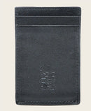 CUADRA Men's Luxury Genuine Leather Wallet, Black & Blue