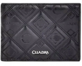 CUADRA Men's Genuine Leather Azteca Wallet, Black