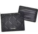 CUADRA Men's Genuine Leather Azteca Wallet, Black