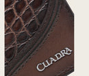 CUADRA Men's Genuine Leather Wallet, Brown