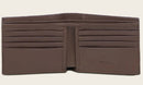 CUADRA Men's Genuine Leather Wallet, Brown