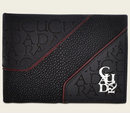 CUADRA Men's Genuine Leather Wallet, Black