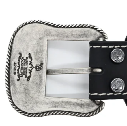 Cinturón estilo western con borde cosido 1/2 para mujer ARIAT A1523401