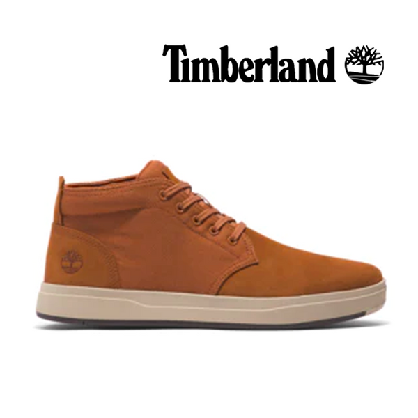 NEW TIMBERLAND men\'s davis square waterproof boots in rust full-grain Timberland Men main image 3