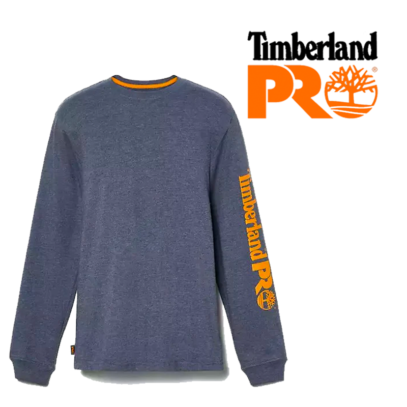 TIMBERLAND PRO Men's Core Logo Long-Sleeve T-Shirt TB0A6ESB942