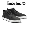 TIMBERLAND TREE Men's Davis Square Leather Sneakers, Black