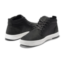 TIMBERLAND TREE Men's Davis Square Leather Sneakers, Black