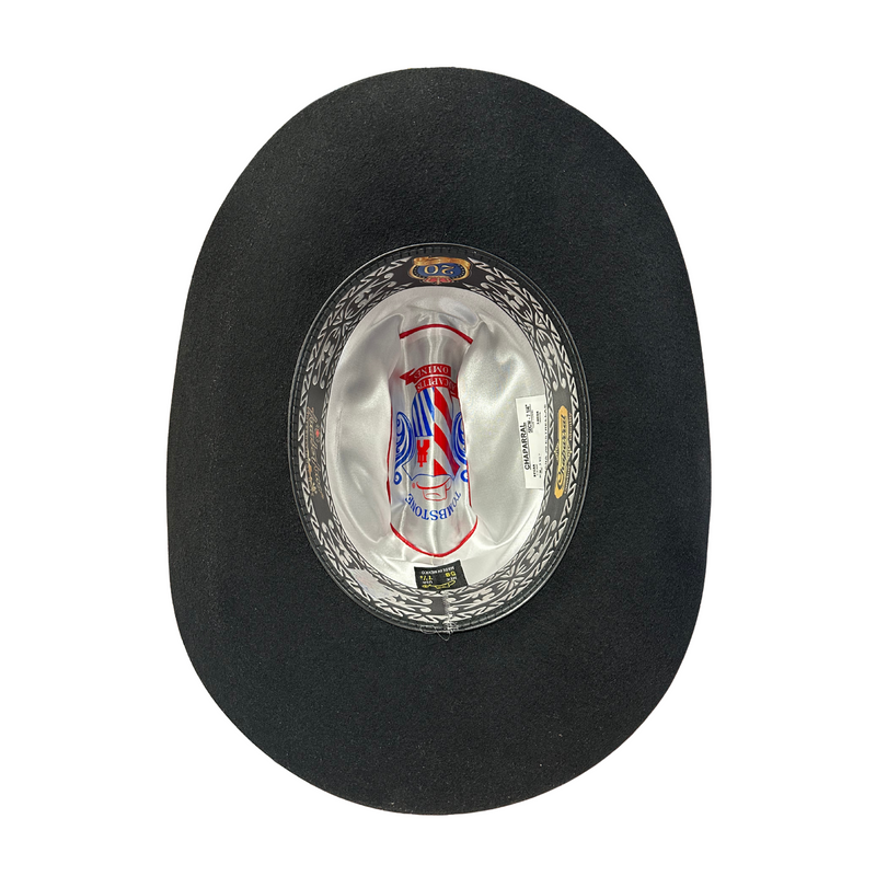 TOMBSTONE Men's 20X Chaparral Cowboy Hat ,Black