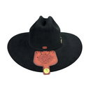 TOMBSTONE Men's 50X Chaparral Beaver Fur Cowboy Hat ,Black