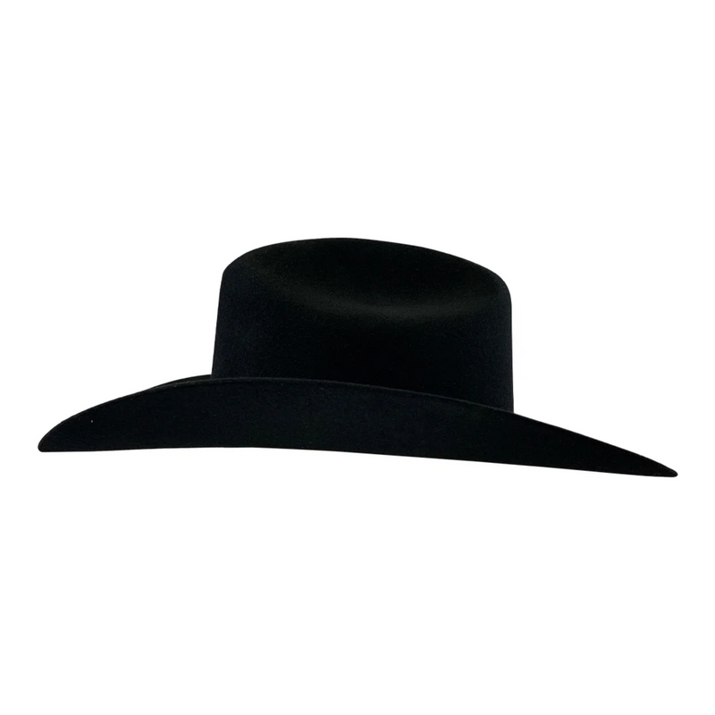 TOMBSTONE Men's 50X Chaparral Beaver Fur Cowboy Hat ,Black