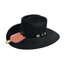 TOMBSTONE Men's 50X Chaparral Beaver Fur Cowboy Hat ,Black