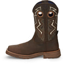 TONY LAMA Men's Force 11 Inch Wide Square Composite Toe Waterproof Work Boot