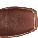 TONY LAMA Men's Force 11" Wide Square Composite Toe Waterproof Work Boot, Brown