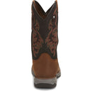 TONY LAMA Men's Junction 11" Waterproof Steel Toe Work Boot, Brown
