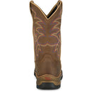 TONY LAMA Men's Roustabout 11" Waterproof, Tan