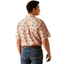 Camisa de manga corta entallada TY para hombre de ARIAT 10048423 