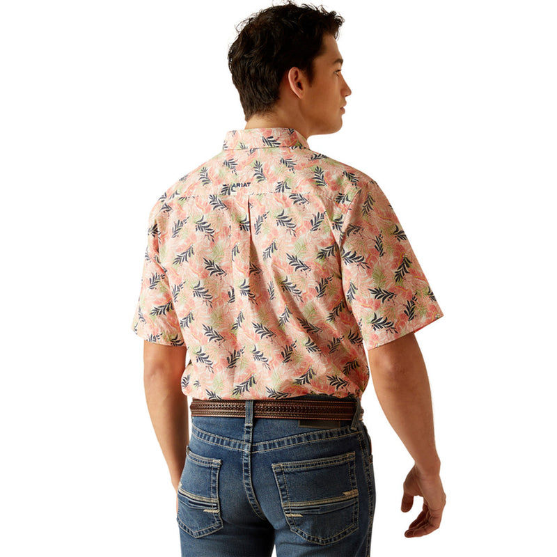 ARIAT Men's TY Fitted Short Sleeve Shirt 10048423