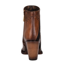 CUADRA Women's Ankle Engraved Bovine Leather Bootie CU619