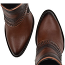 CUADRA Women's Ankle Engraved Bovine Leather Bootie CU619