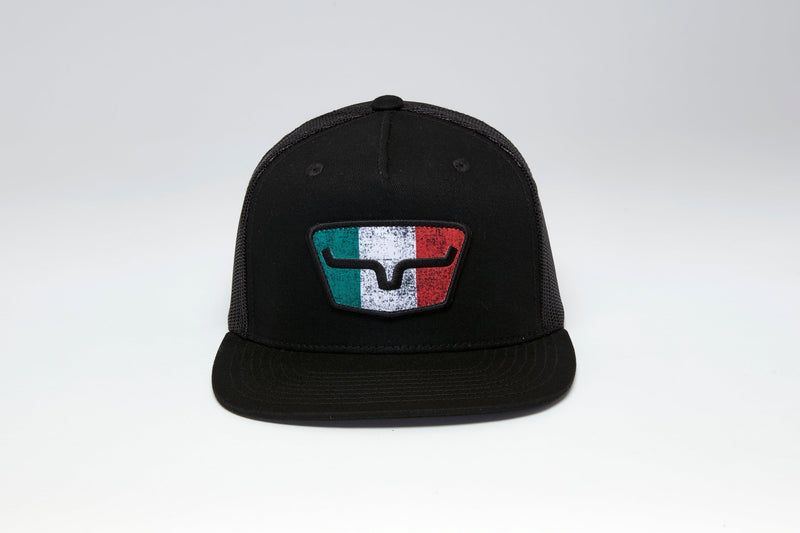 KIMES RANCH Tri Color Cap, Black