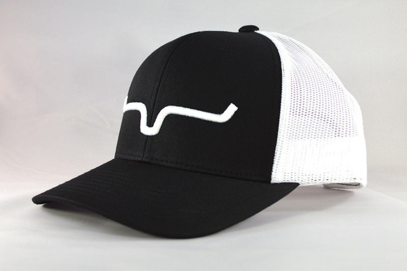 KIMES RANCH Weekly Trucker Cap , Black